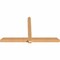 Ekena Millwork Eugene Smooth Timber Gable Bracket, Western Red Cedar, 96"W x 56"H x 5 1/2"D x 5 1/2"F, 14/12 Pitch GBW096X56X0606EUG00SWR - alternate 2